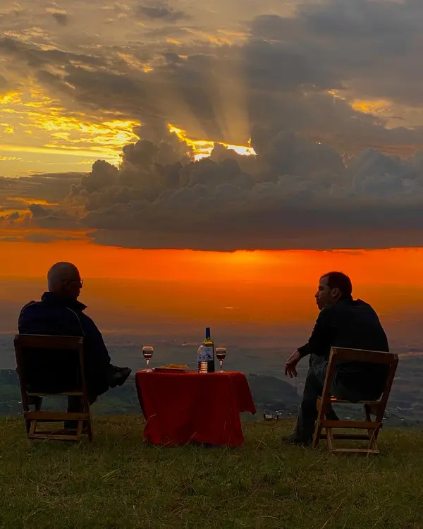 Admire the Sunset on Mount Elgon at the Viewpoint