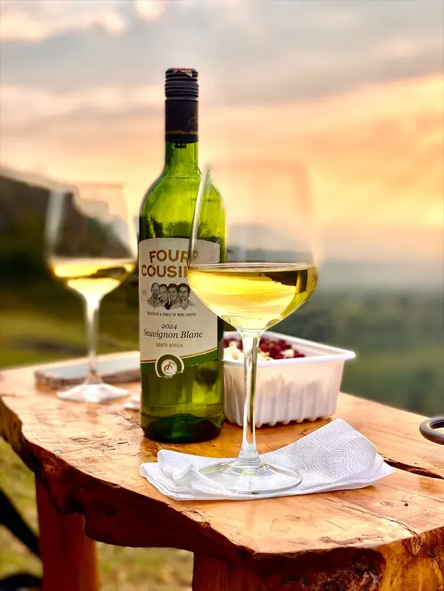 Enjoy the sunset at the Sipi Falls