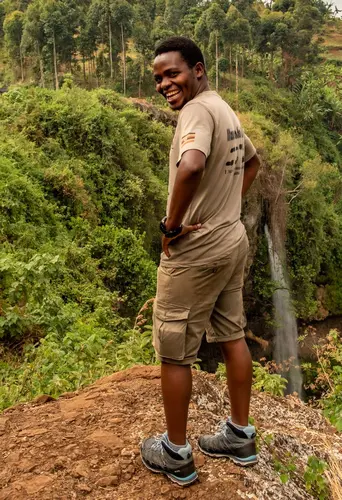 Sipi Falls Tour Guide Sam