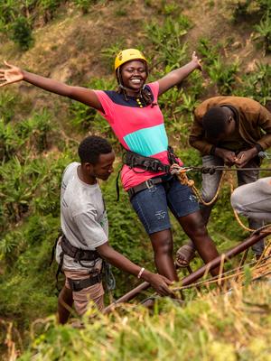 abseiling in sipi, the real adventure in sipi
