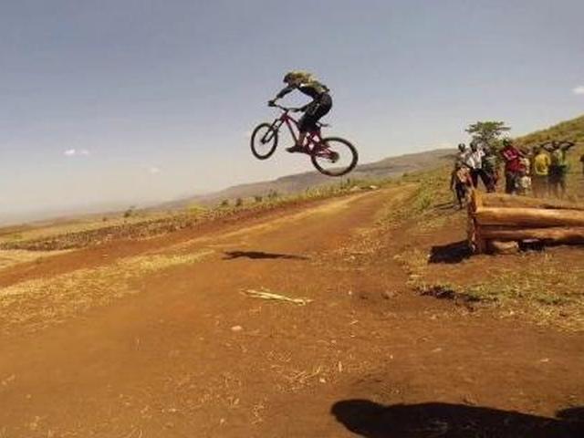 Mountain biking in Sipi