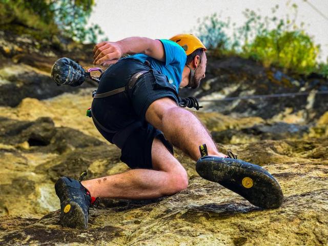 Rock climbing experience in Uganda