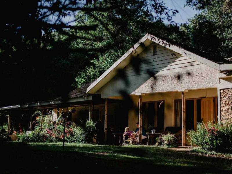 Sipi River Lodge, a luxurious accommodation in Sipi surrounded by nature very close and the view of the second sipi falls